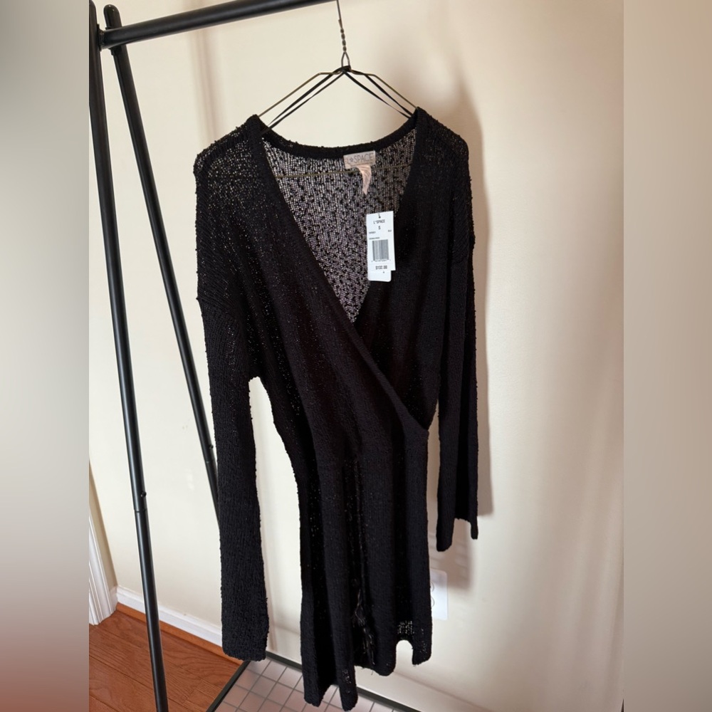Small l*space Black Swimsuit Cover